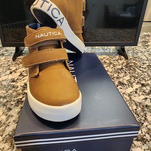 Nautica Toddler Palar Double Strap Tan  Boots Size 9